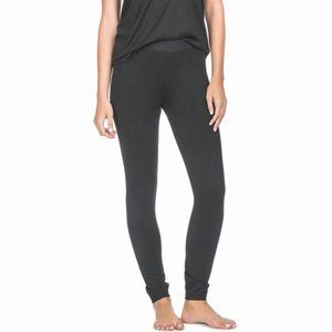 NWT Lilla P Black Ponte Seam Zip Pant Legging S